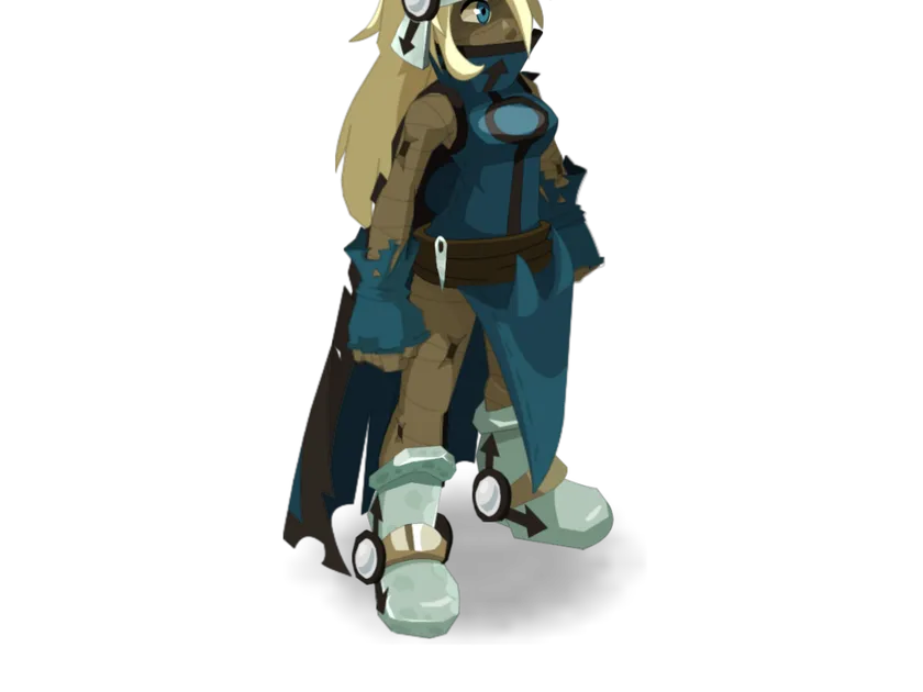 Le bot en jeu, sur la version courante de Dofus